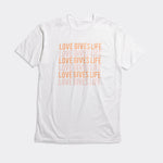 Zoe Kate Love Gives Life Comfort Fit T-Shirt White
