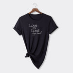Zoe Kate - Love The Lord My Soul - Comfort Fit T-Shirt - Dark Gray
