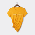 Zoe Kate - Salt and Light - Comfort Fit T-Shirt - Gold
