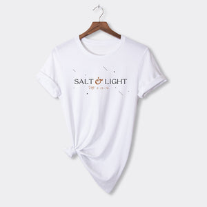 Zoe Kate - Salt and Light - Comfort Fit T-Shirt - White