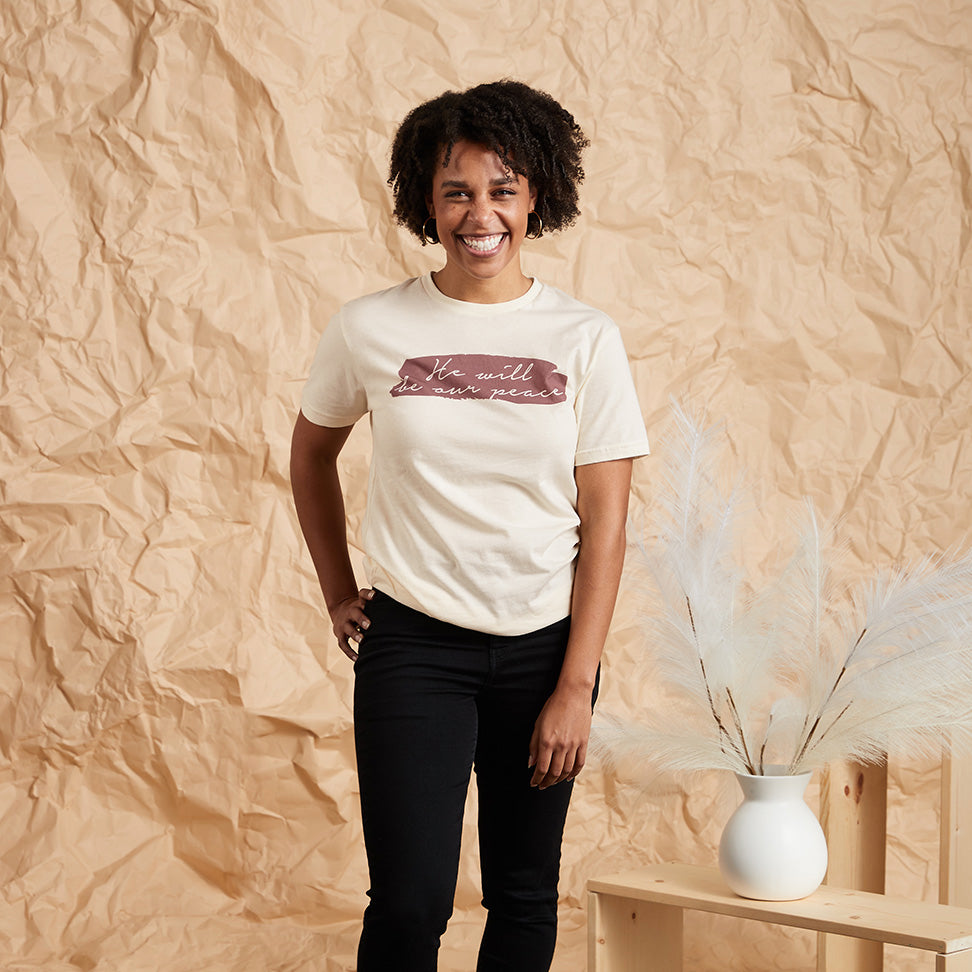 Be Our Peace - Comfort Fit T-Shirt - Natural