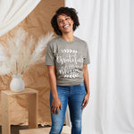 Grateful and Blessed - Comfort Fit T-Shirt - Warm Gray