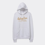 Adoption Can Change Everything - Eco-Fleece Pullover Hoodie - White